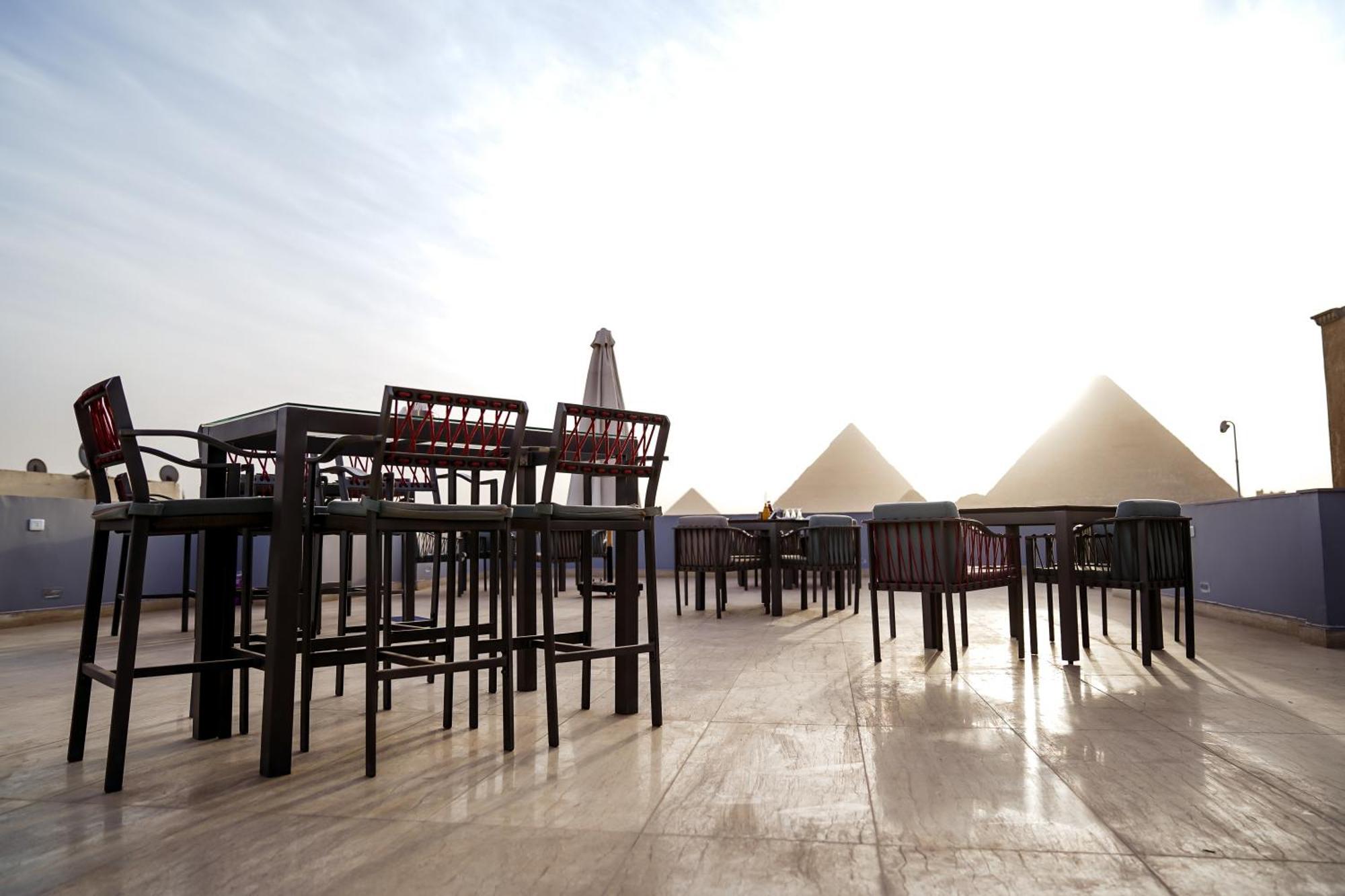 Pyramids Hotel Kafret el-Gabal 외부 사진