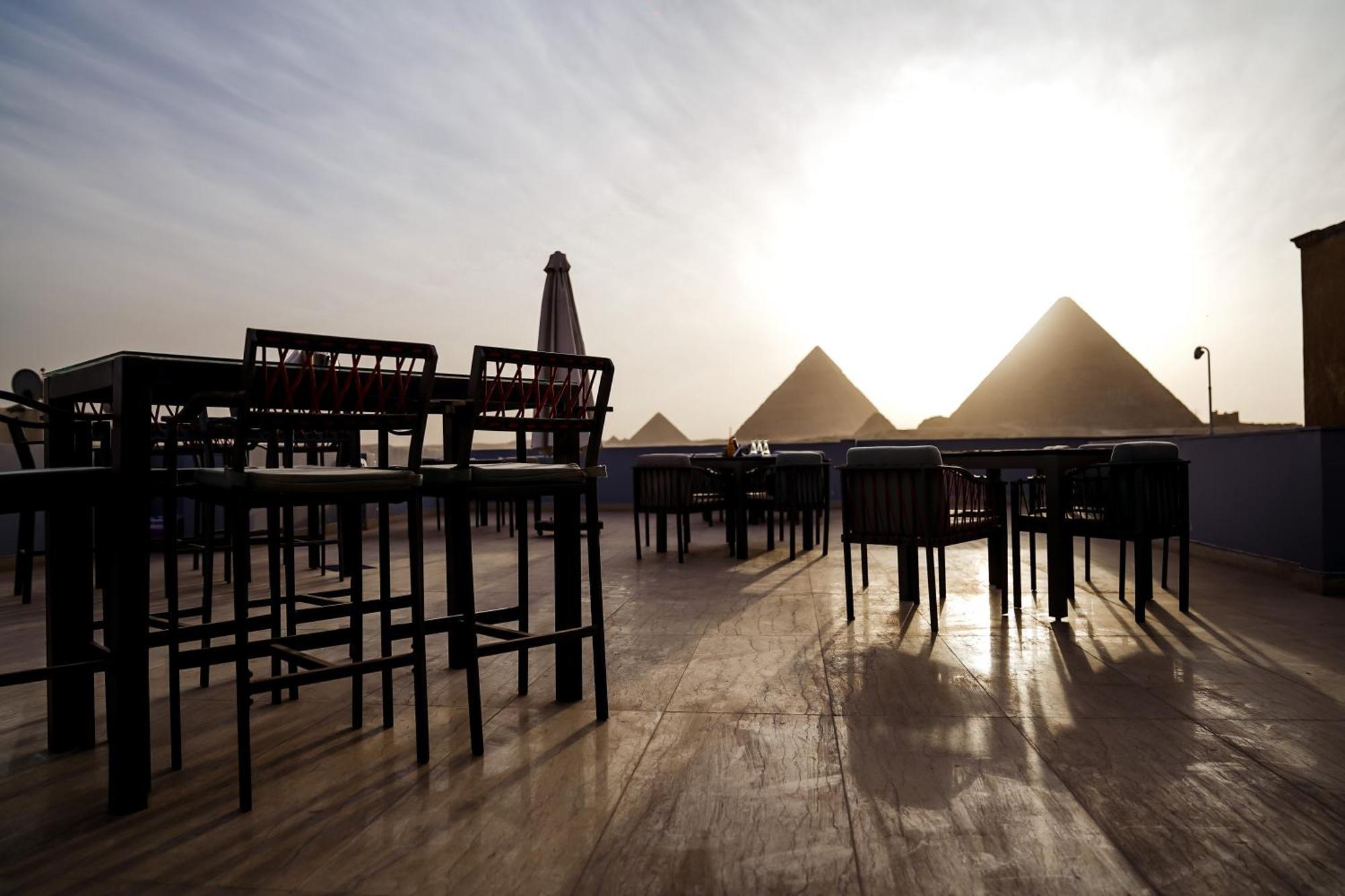 Pyramids Hotel Kafret el-Gabal 외부 사진